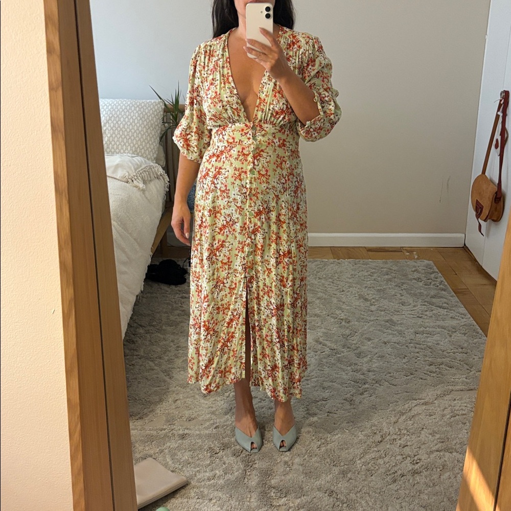 Rue Stiic Kali Midi Dress Sz. M